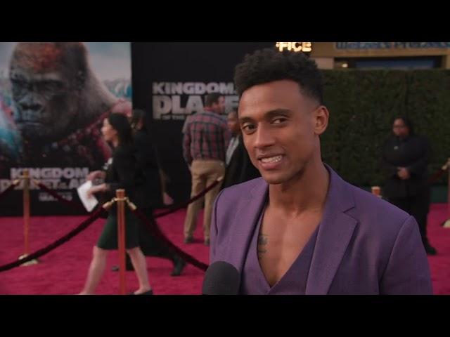 Kingdom of the Planet of the Apes LA Premiere - itw Ras Samuel (Official video)