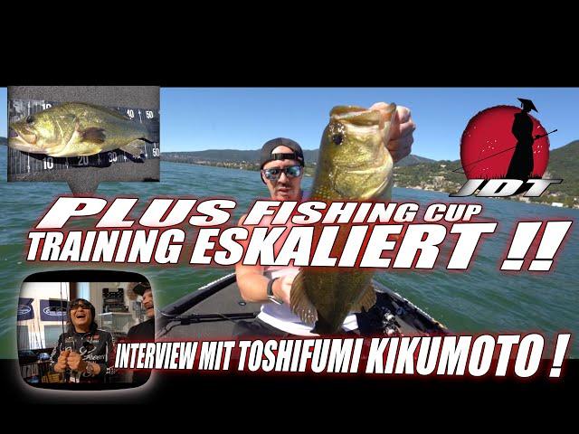 Plus Fishing Cup, Training Eskaliert ️️Toshifumi Kikumoto INTERVIEW ️