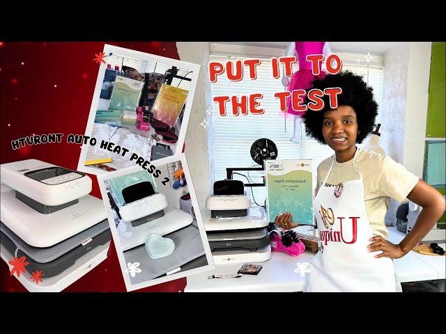 Can HTVRONT Auto Heat Press 2- Digit Deliver:Let’s Put It To The Test LIVE DEMO ( COME JOIN IN ‼️)