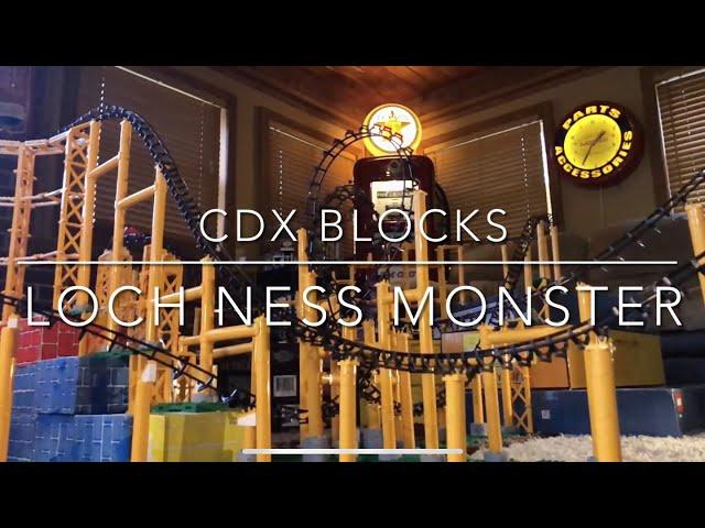 Busch Gardens Loch Ness Monster - A CDX Blocks Recreation