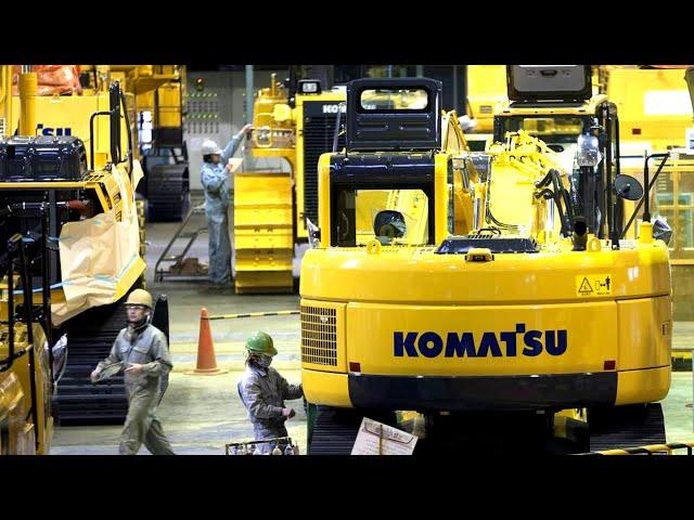 Komatsu Hydraulic Excavators Production process