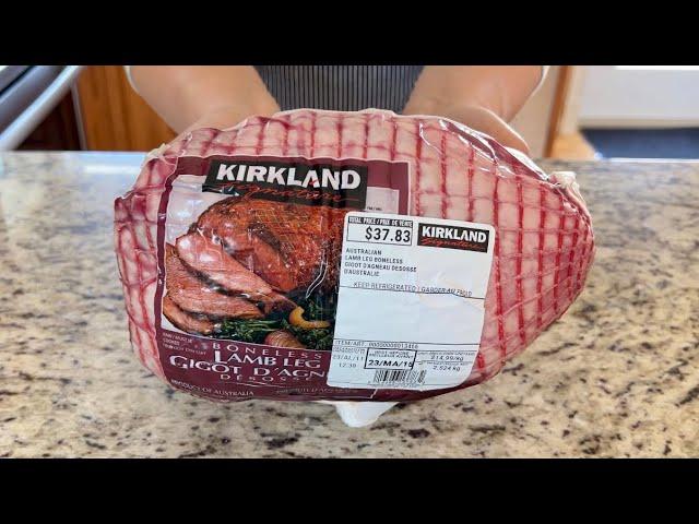 Costco Boneless Leg Of Lamb / Costco 2024 / Costco Meat / Boneless Leg Of Lamb / ASMR Cooking