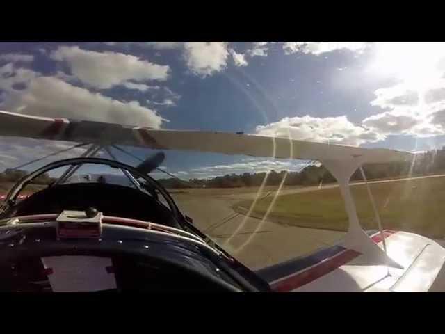 Pitts S2-A First Solo 17 year old pilot