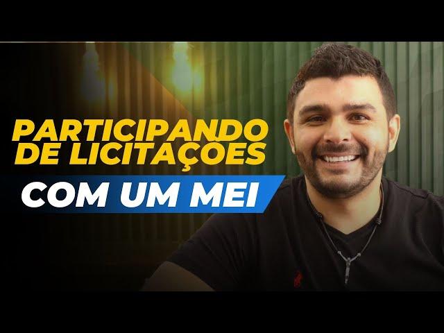 POSSO COMEÇAR A PARTICIPAR DAS LICITAÇÕES COM UM MEI?