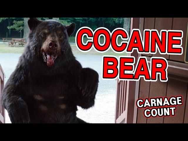 Cocaine Bear (2023) Carnage Count