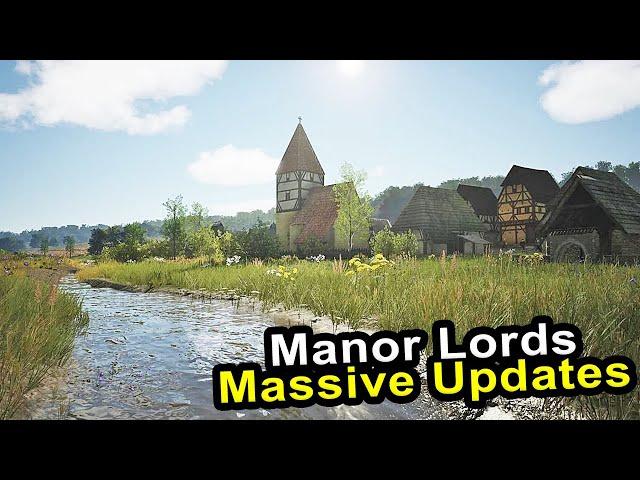 FRESH START in Manor Lords MASSIVE New Update that changes EVERYTHING