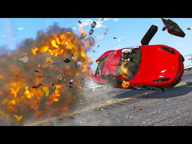 GTA 5 Car Explosion | BEST OF OCTOBER 2018