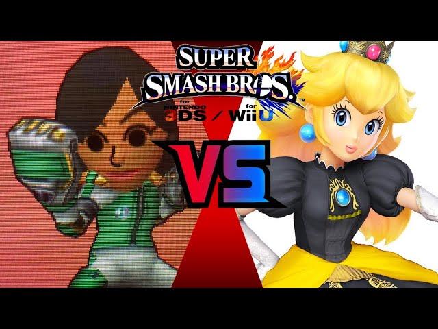 SSB 3DS - Tara (me) vs Fake Peach