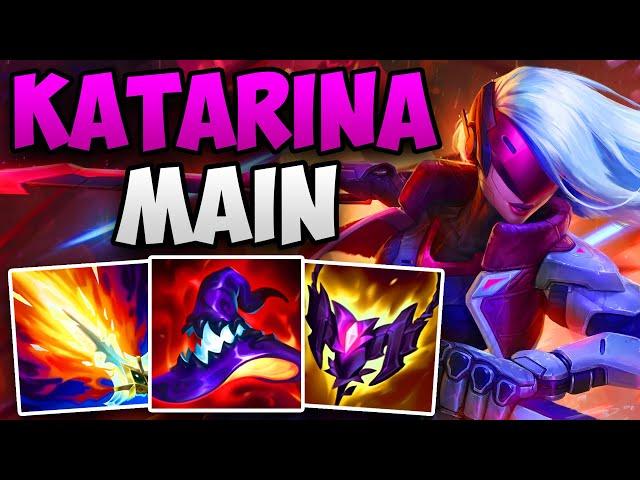 CHALLENGER KATARINA MAIN INSANE SOLO CARRY GAMEPLAY | CHALLENGER KATARINA MID | Patch 14.11 S14