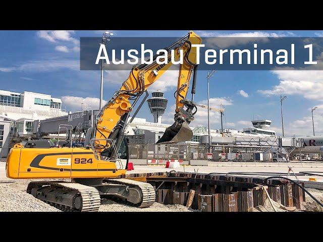 Ausbau Terminal 1: Rückbau westliches Vorfeld | Flughafen München