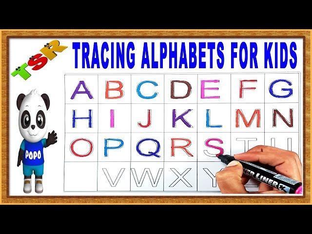Tracing Letters For Kids | Tracing Alphabets | Kids Learning Videos
