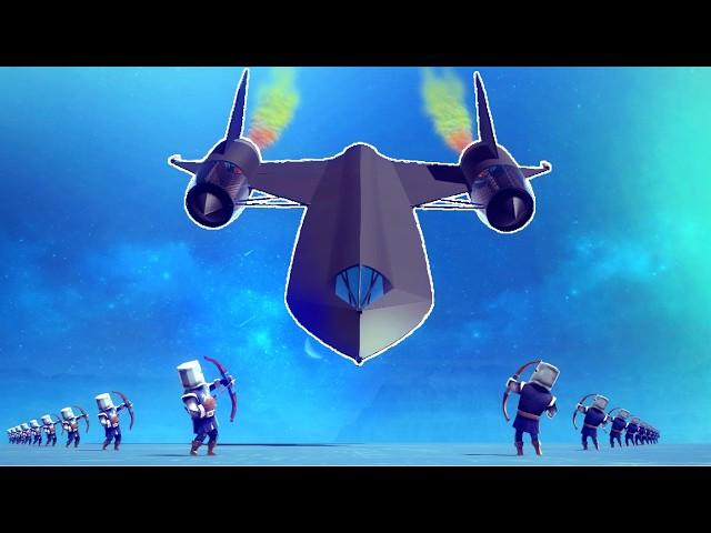 Making An SR-71 Blackbird in Besiege