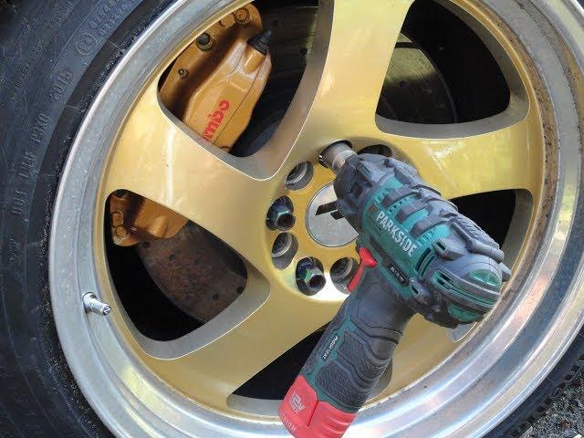 TEST CHEAP WRENCH: Parkside Hybrid Cordless 12 Volt Impact Wrench - Phssa12A1