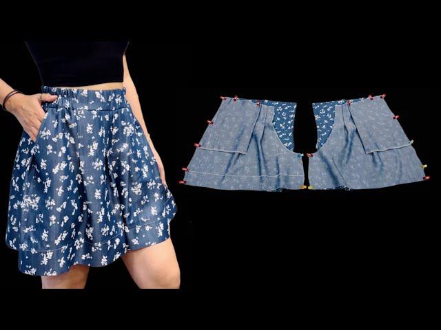  Cut and sew shorts easily