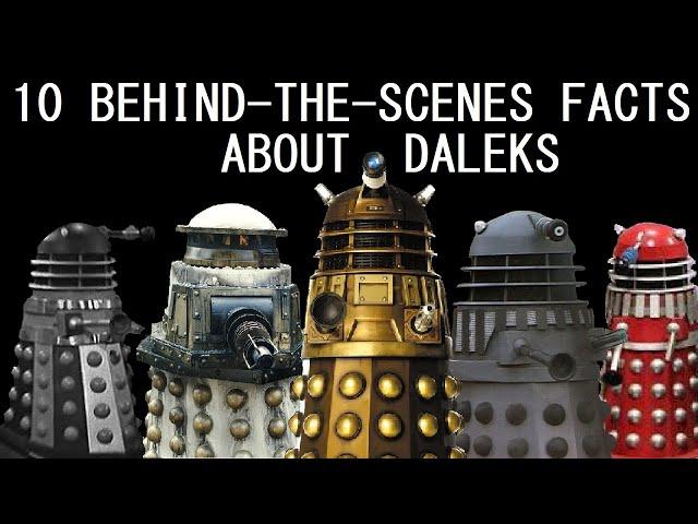 10 Behind-the-scenes Dalek facts from Doctor Who