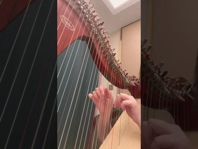 [For Harp Beginners] Little Waltz by Marcel Grandjany. ABRSM Grade 1