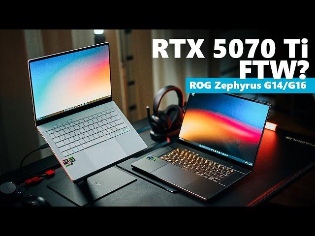 (Not) better with the Nvidia RTX 5070 Ti? - ROG Zephyrus G14/G16