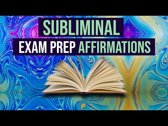 Exam Success Affirmations | Subliminal Spoken Affirmations + Theta Waves