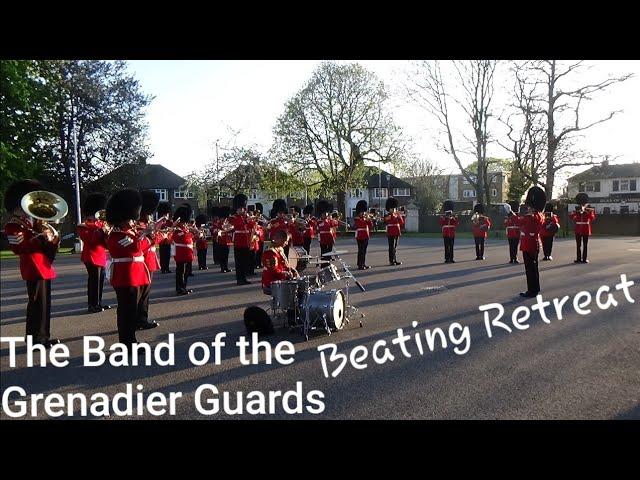 The Band of the Grenadier Guards - Beating Retreat at Kneller Hall