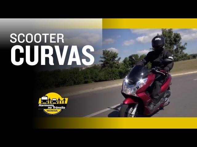 Como Fazer Curvas com Scooter | Harmonia no Trânsito