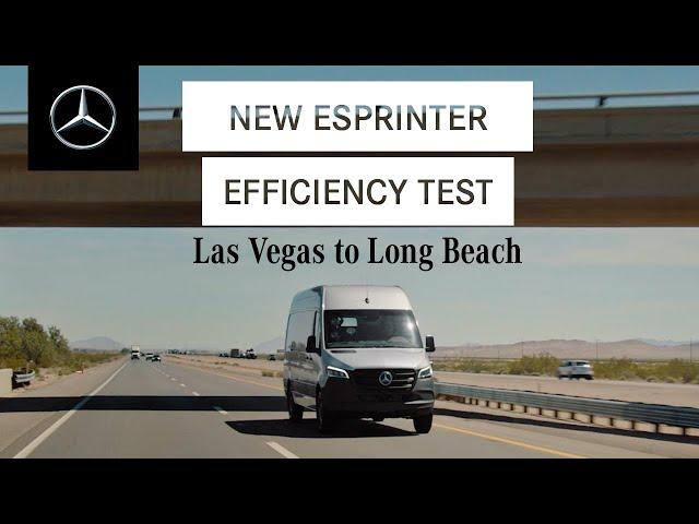 Electric Excellence: Driving the all-new Mercedes-Benz eSprinter from Las Vegas to Long Beach