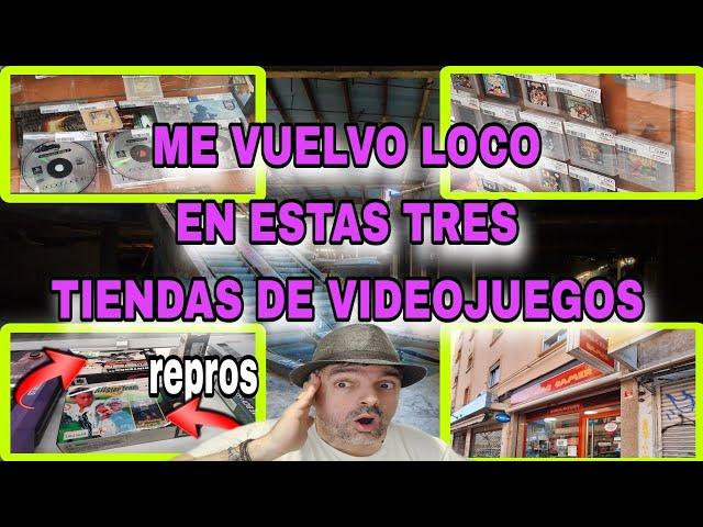  ME VUELVO LOCO EN ESTAS 3 TIENDAS DE VÍDEOJUEGOS RETRO / VALLEKAS GAMER Y MÁS TIENDAS 