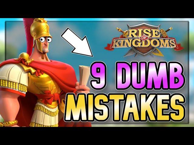 9 Common Mistakes You're Still Making in 2024 | Rise of Kingdoms