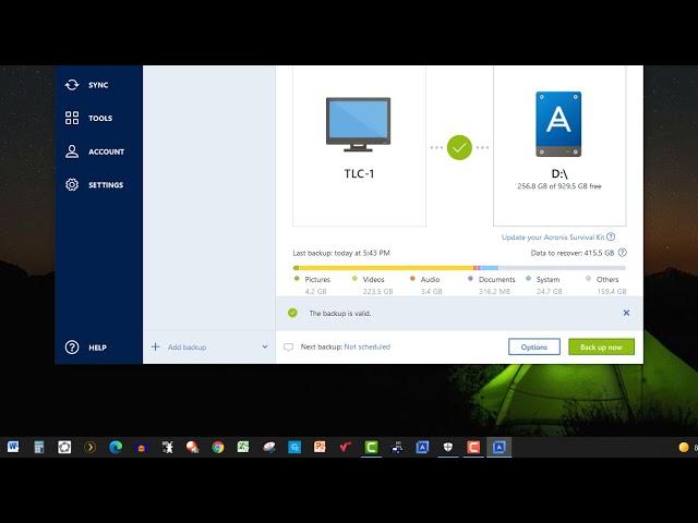 Backup Your Entire PC With Acronis True Image 2021