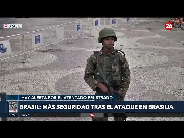 BRASIL | Más seguridad en Río de Janeiro tras el atentado frustrado en Brasilia