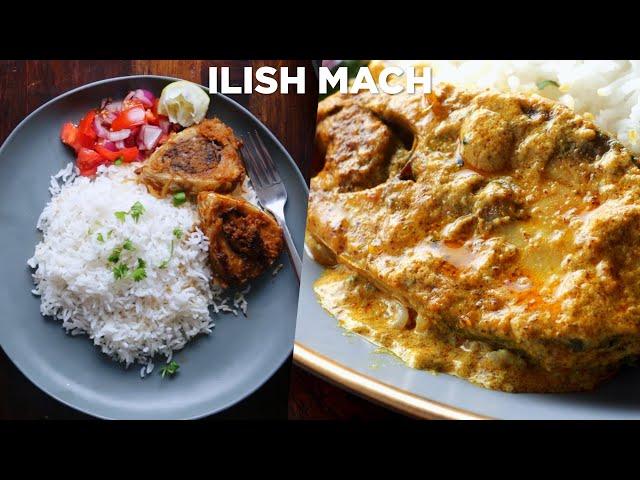 Making Ilish Mach Two Ways | Sorse Ilish | Lebu Ilish