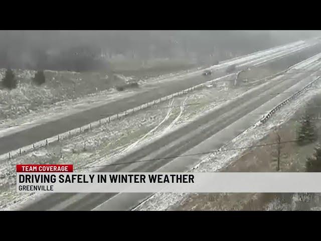 Driving in icy conditions for the first time? Watch this