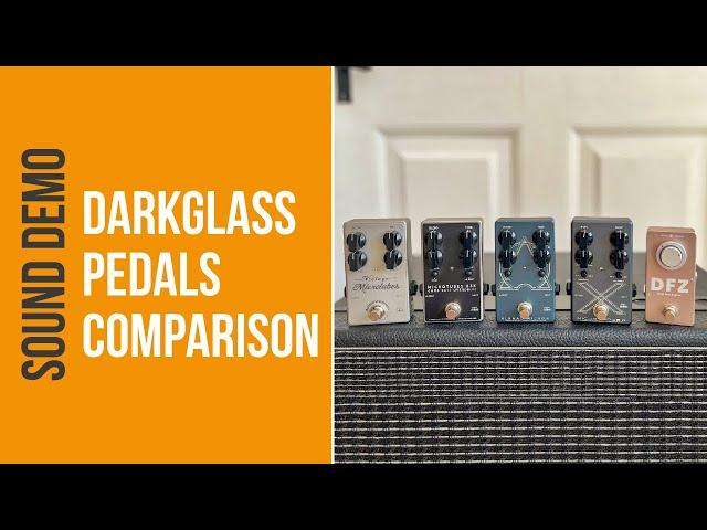 Comparing 5 famous Darkglass Pedals