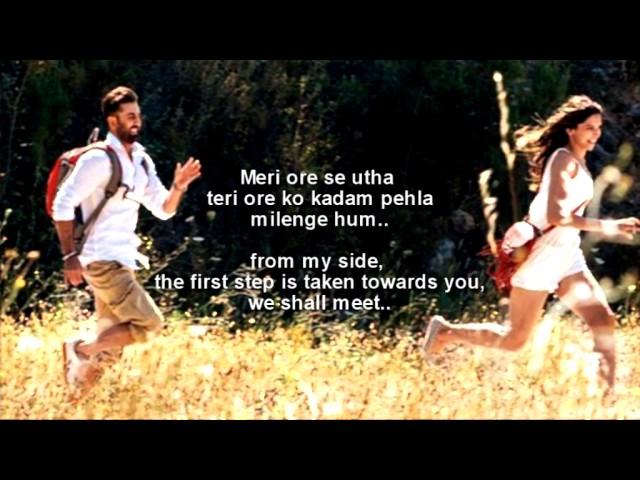 Safarnama - Lyrics with English Translation  | Tamasha | Ranbir Kapoor, Deepika Padukone