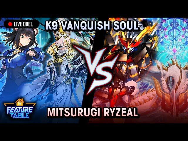 K9 Vanquish Soul VS Mitsurugi Ryzeal (META VS FUTURE META)