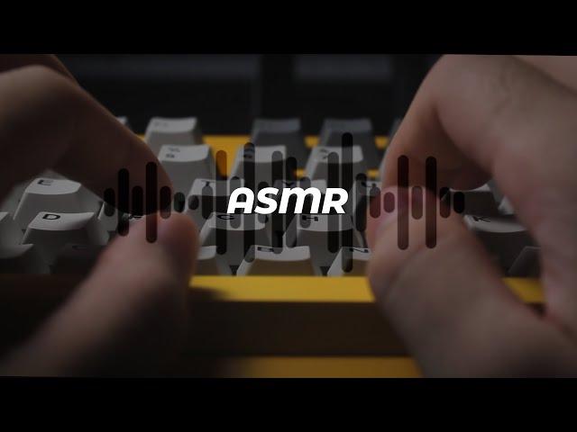 [ASMR] 1 Hour of Typing on a Creamy and Marbly Keyboard (no mid-roll ads)