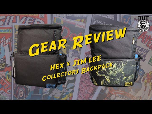 HEX x Jim Lee Collector's Backpack Review - Comic Book Collecting Backpack Review