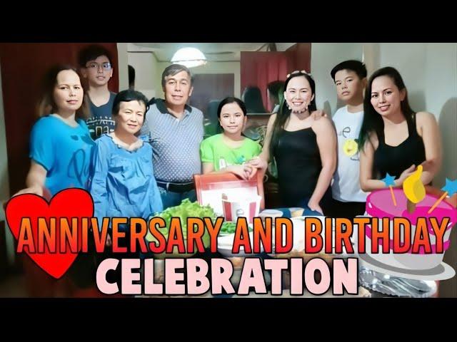 ANNIVERSARY & BIRTHDAY CELEBRATION|CRIS CALE