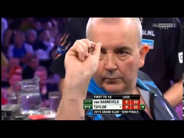 2015 Grand Slam of Darts Semi Final van Barneveld vs Taylor pt3