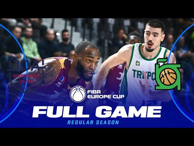 JDA Bourgogne Dijon v BC Trepca | Full Basketball Game | FIBA Europe Cup 2024-25