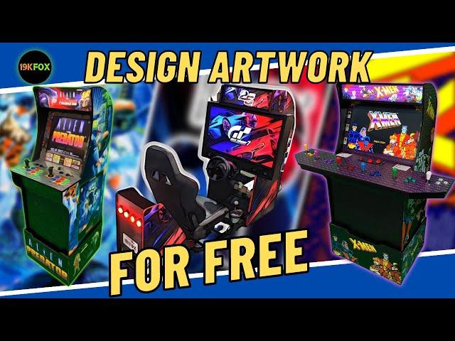 How To Design Arcade Artwork For Free