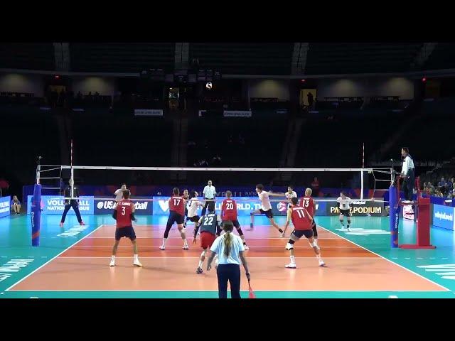 USA Volleyball Taylor Sander amazing in USA - Japan Volleyball