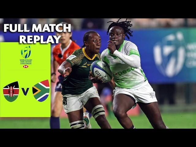 Kenya DOMINATE  | Kenya v South Africa | Cape Town HSBC SVNS 2025 | Full Match Replay