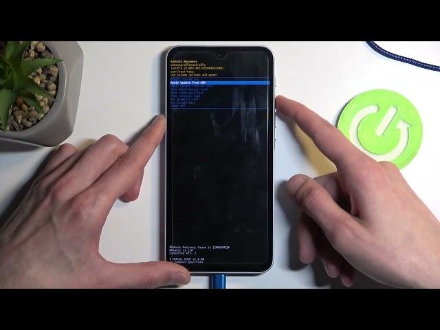 Wie man ein Samsung Galaxy A55 über den Recovery Mode verwaltet