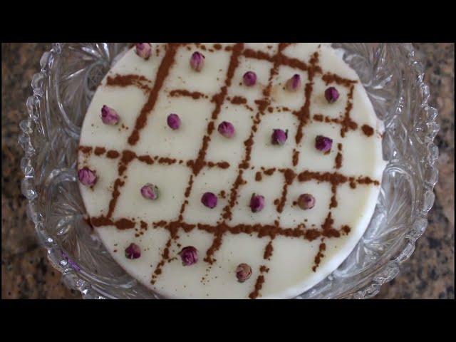 Traditional Persian Ferni (Rice Pudding)/ فرنی سنتی ایرانی