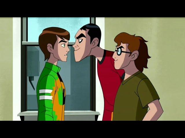 Ben hace quedar en ridículo a Cash y JT ~ Ben 10 Fuerza Alienígena (Español Latino).