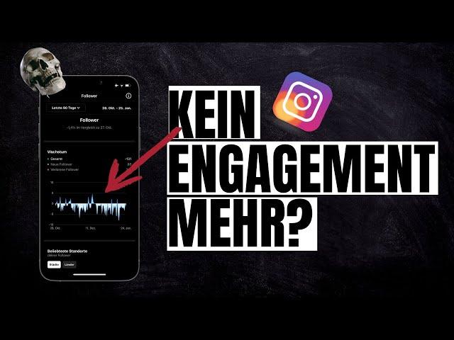 Kein Instagram Engagement mehr? So belebst du deinen toten Account wieder!