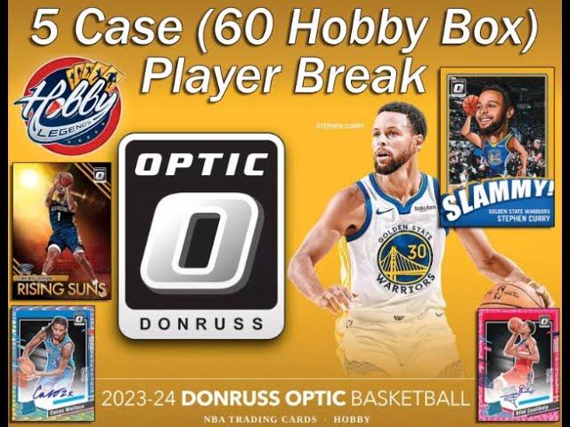 2023/24 Donruss OPTIC HOBBY 5 CASE (60 BOX) Player Break eBay 06/27/24