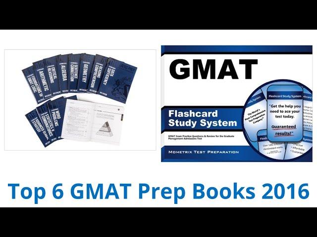 6 Best GMAT Prep Books 2016