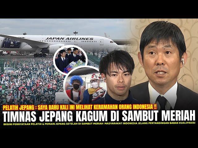 SAMPAI TERHARU !! Usai Di Sambut Meriah Di INDONESIA Pelatih JEPANG Langsung Berikan PESAN BEGINI