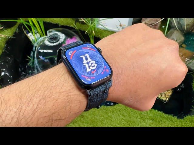 Best Apple Watch Band - Nike Sports Loop Blue/Black Unboxing & Review